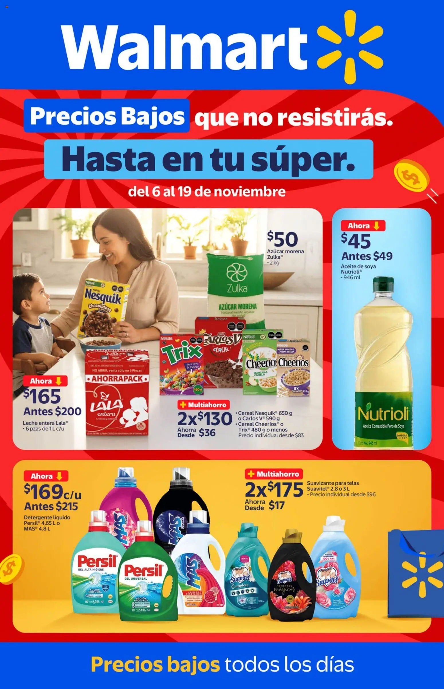 Vista previa las ofertas de la tienda Walmart - Folleto Hasta en tu súper desde el 06/11/2025 