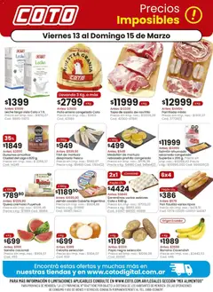 Vista previa del folleto de la tienda Coto válido desde el 13/03/2026 