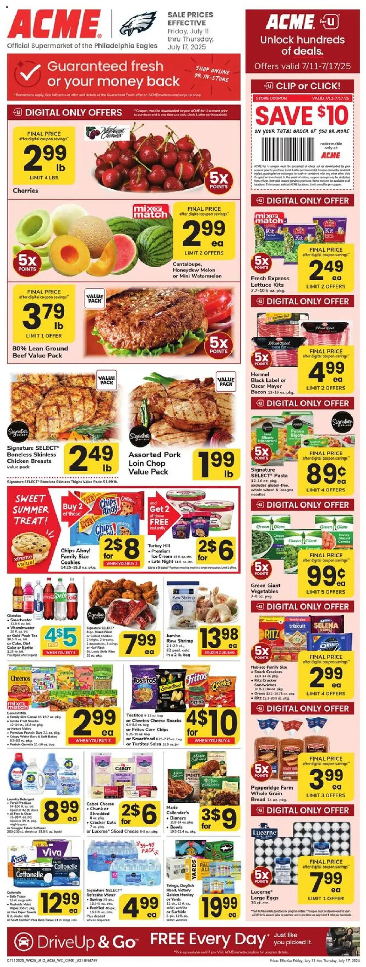 Acme Weekly Ad from 07/11/2025 - Circular, Flyer - Page number 1