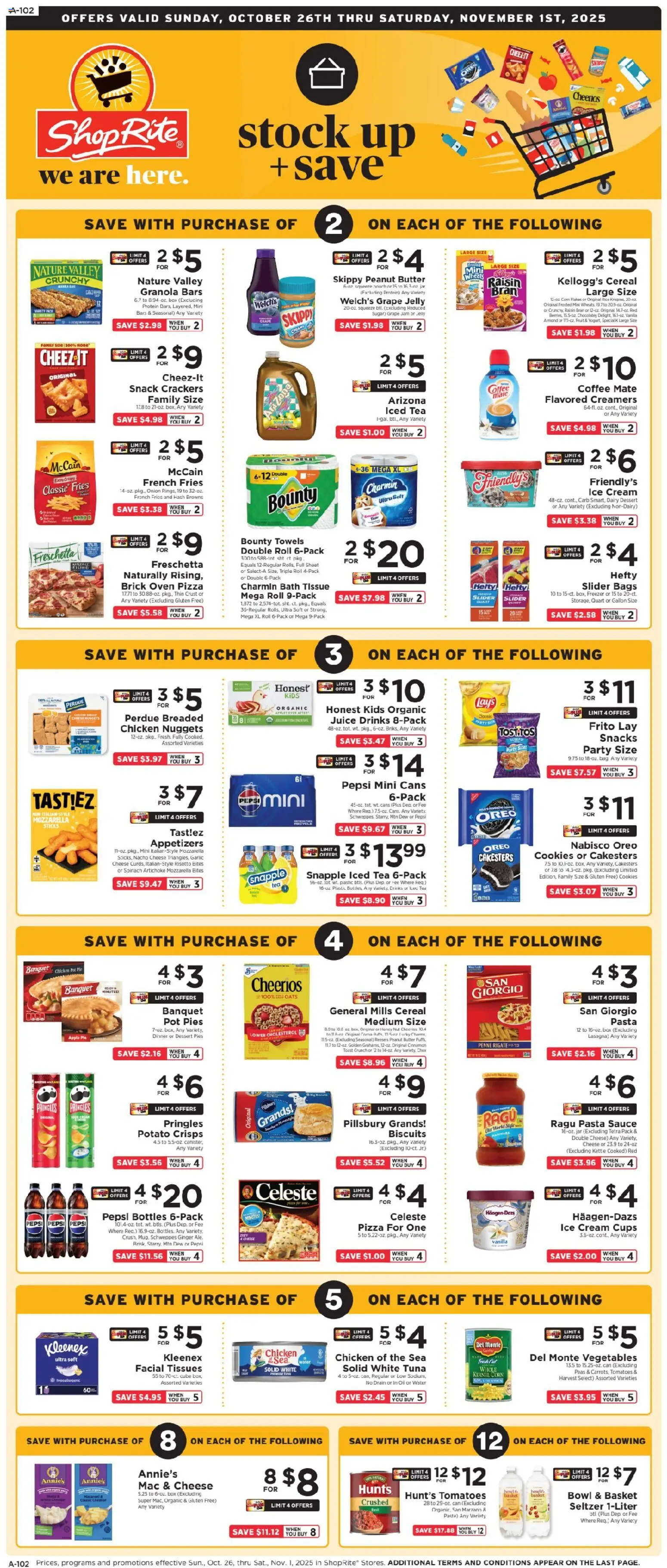 ShopRite Circular from 10/26/2025 >> Weekly Ad, flyer - Page number 1