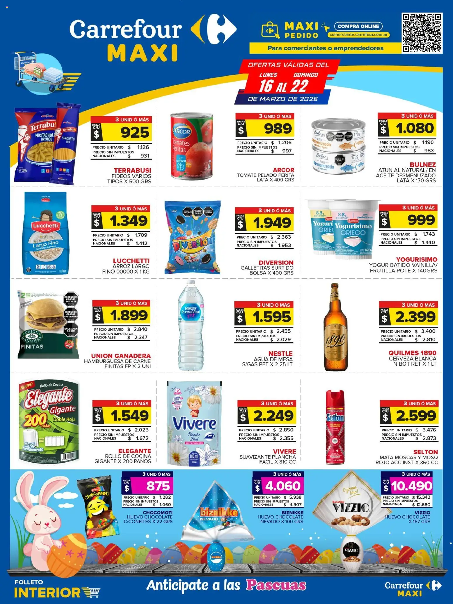 Vista previa del folleto de la tienda Carrefour Maxi válido desde el 16/03/2026 