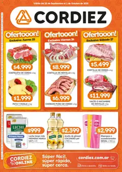 Vista previa del folleto de la tienda Cordiez válido desde el 25/09/2025 