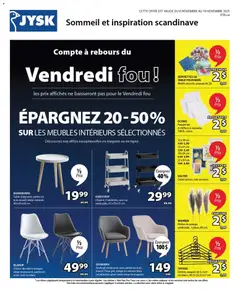 Preview of leaflet Black Friday Circulaire from shop JYSK is valid from Nov 06, 2025