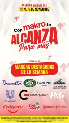 Vista previa del folleto de la tienda Makro válido desde el 13/11/2025 