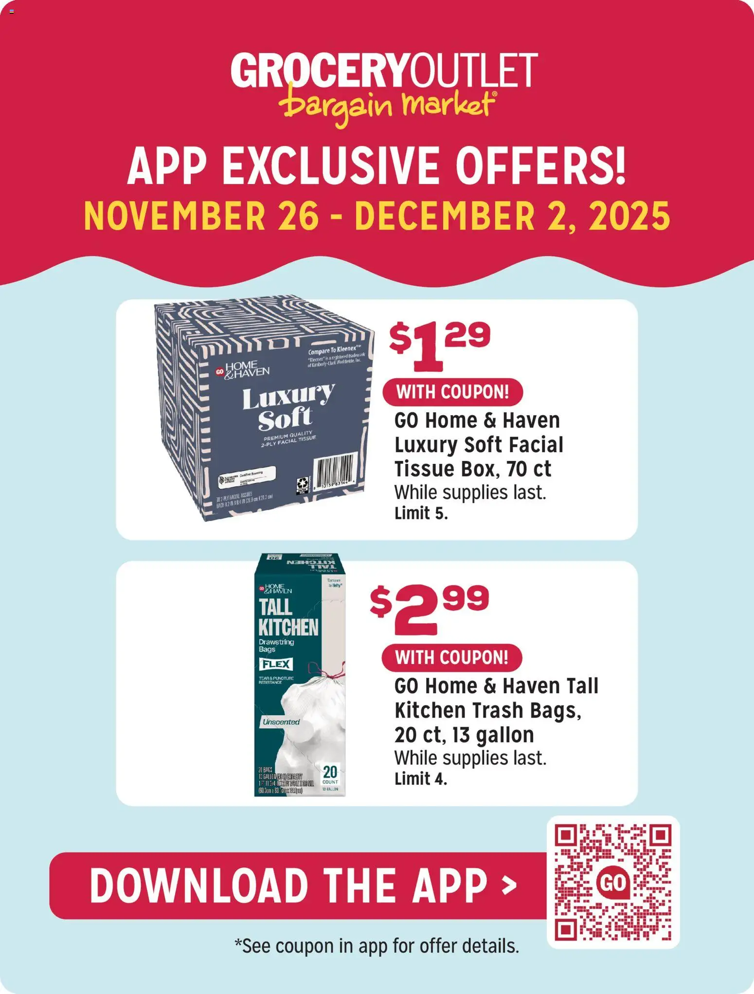 Ad Preview of Grocery Outlet Weekly Ad from 11/26/2025