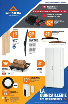 Preview of leaflet Circulaire from shop Canac is valid from Jan 08, 2026