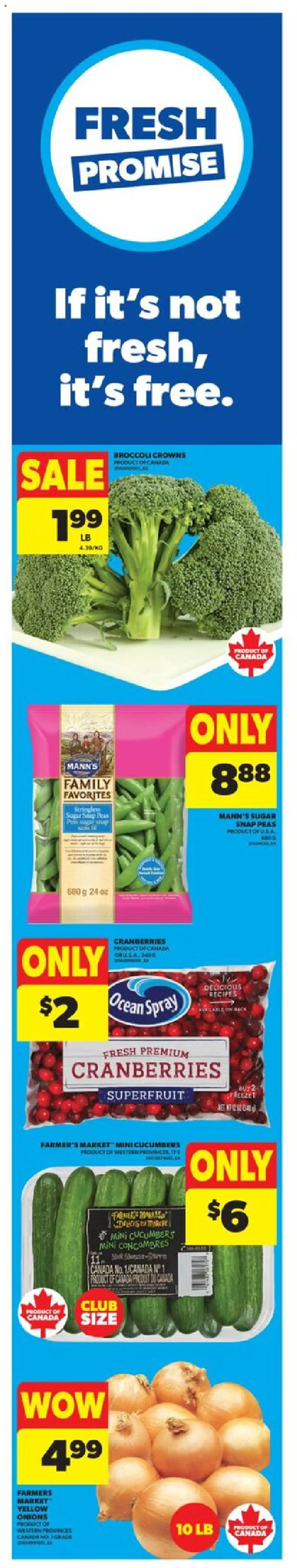 Real Canadian Superstore flyer valid from Sep 25, 2025 - page number 1