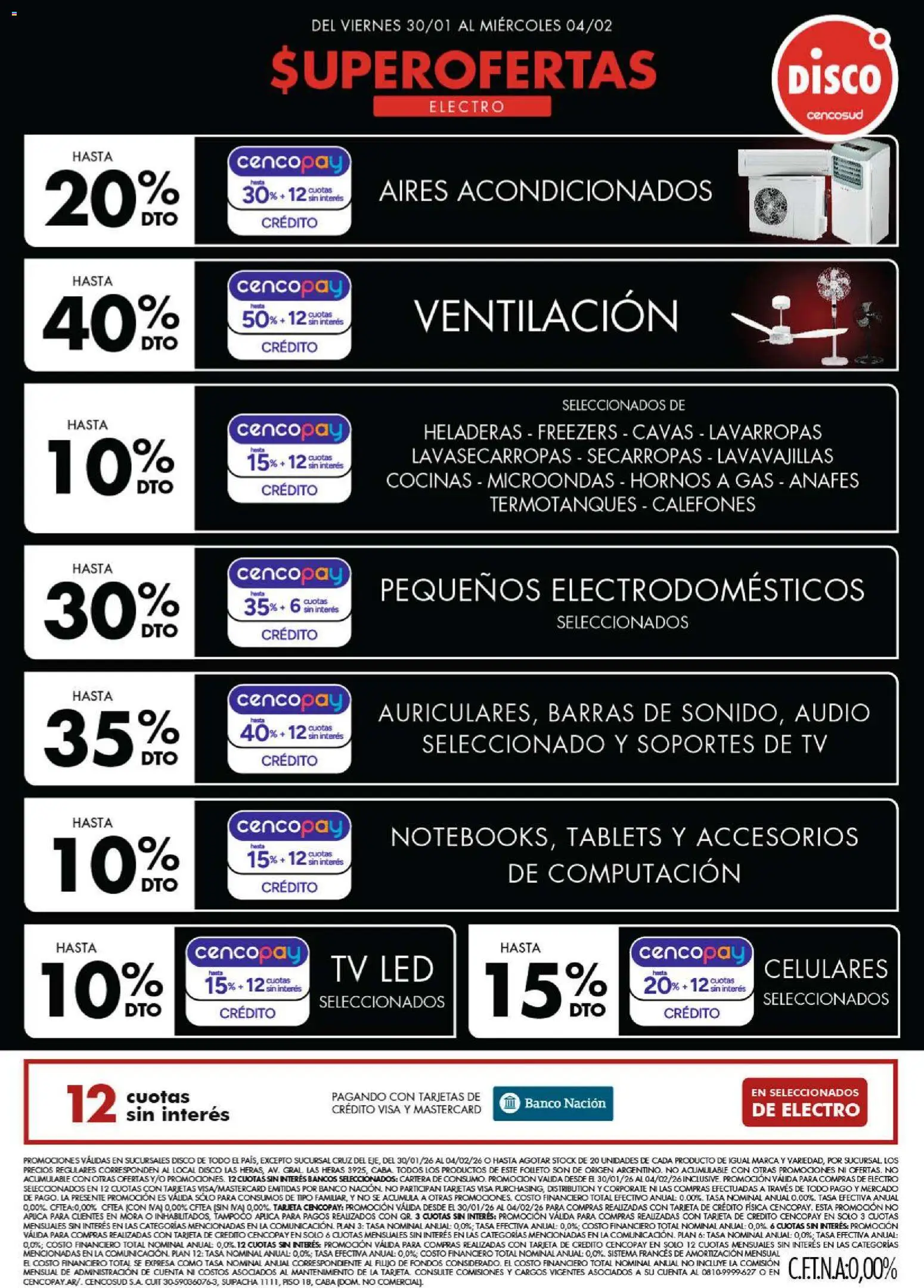 Vista previa del folleto de la tienda Disco válido desde el 29/01/2026 