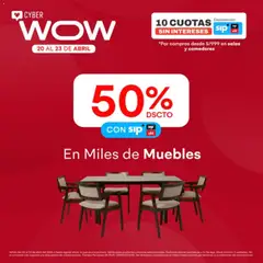 Vista previa de Oechsle - Muebles de la tienda Oechsle válido desde 20/04/2026