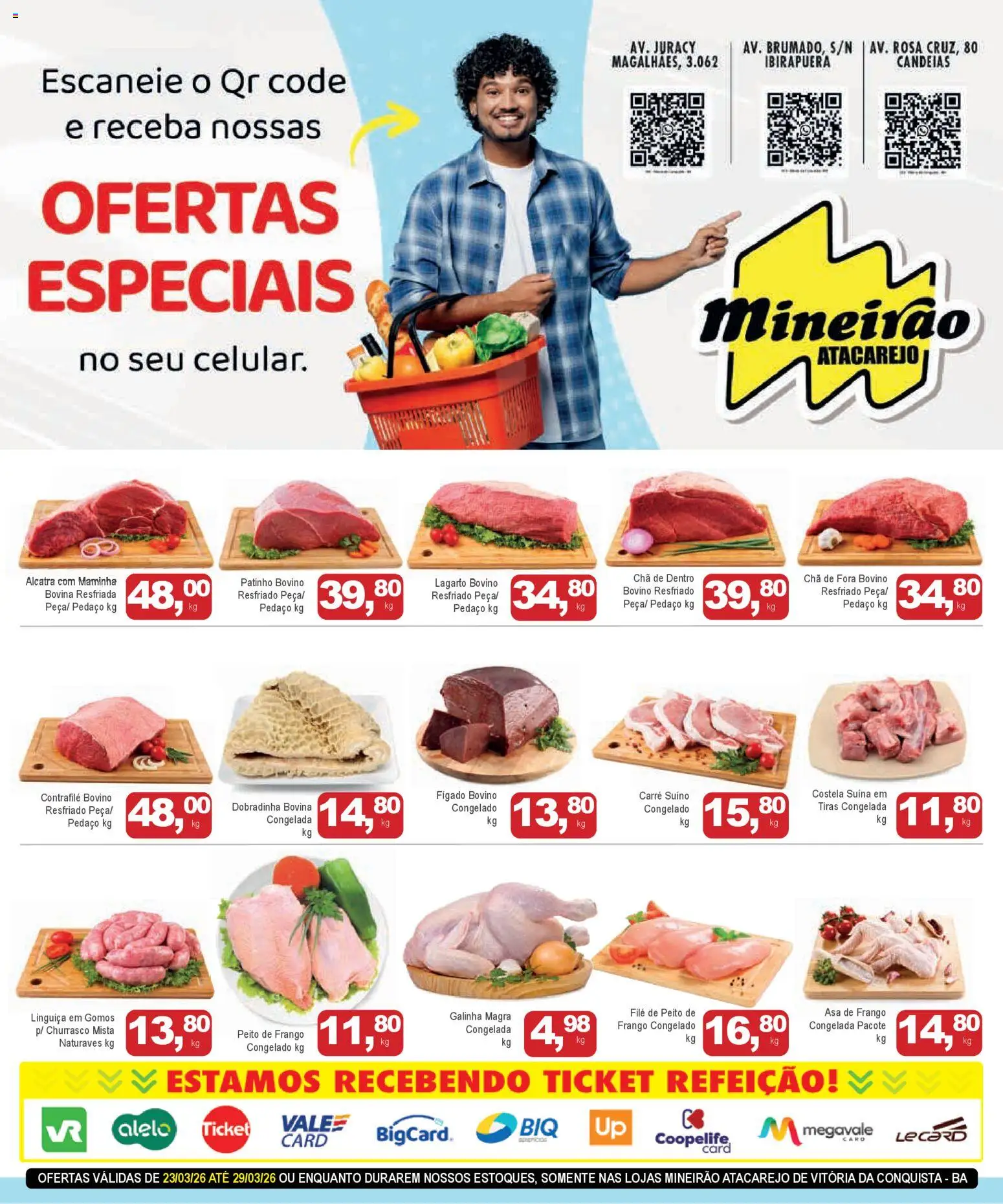 Pré-Visualização do folheto "Mineirão Atacarejo - Ofertas da semana" da loja Mineirão Atacarejo válido a partir de 23/03/2026