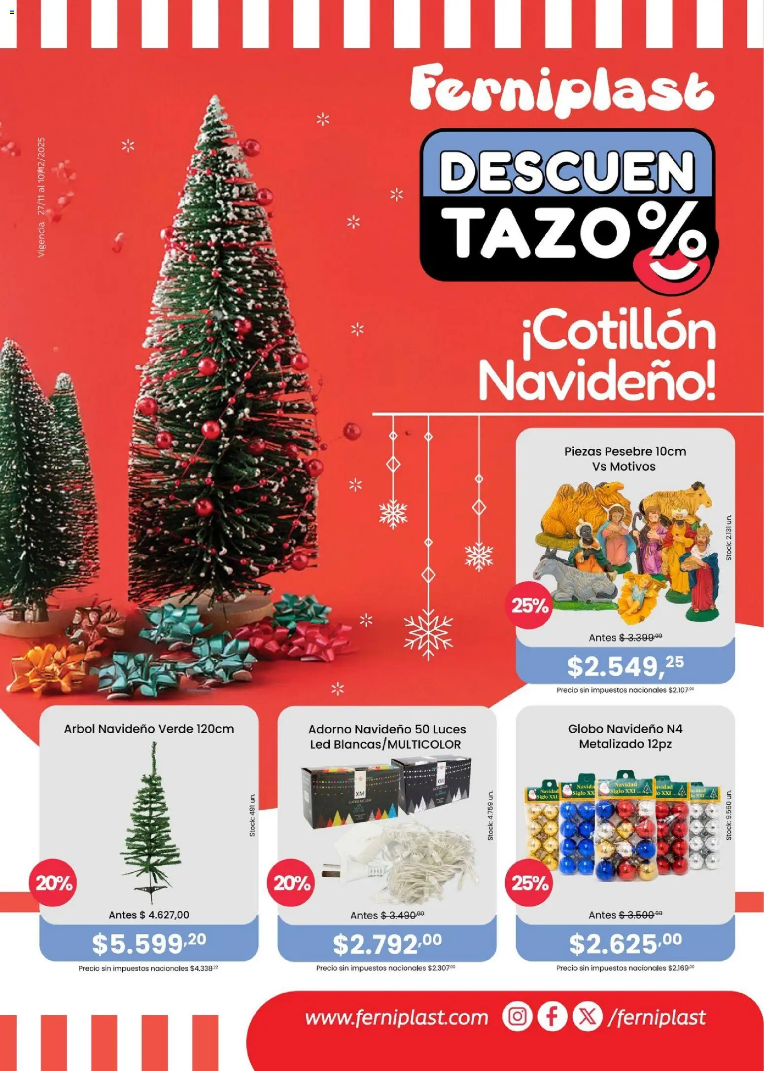 Vista previa del folleto de la tienda Ferniplast válido desde el 27/11/2025 