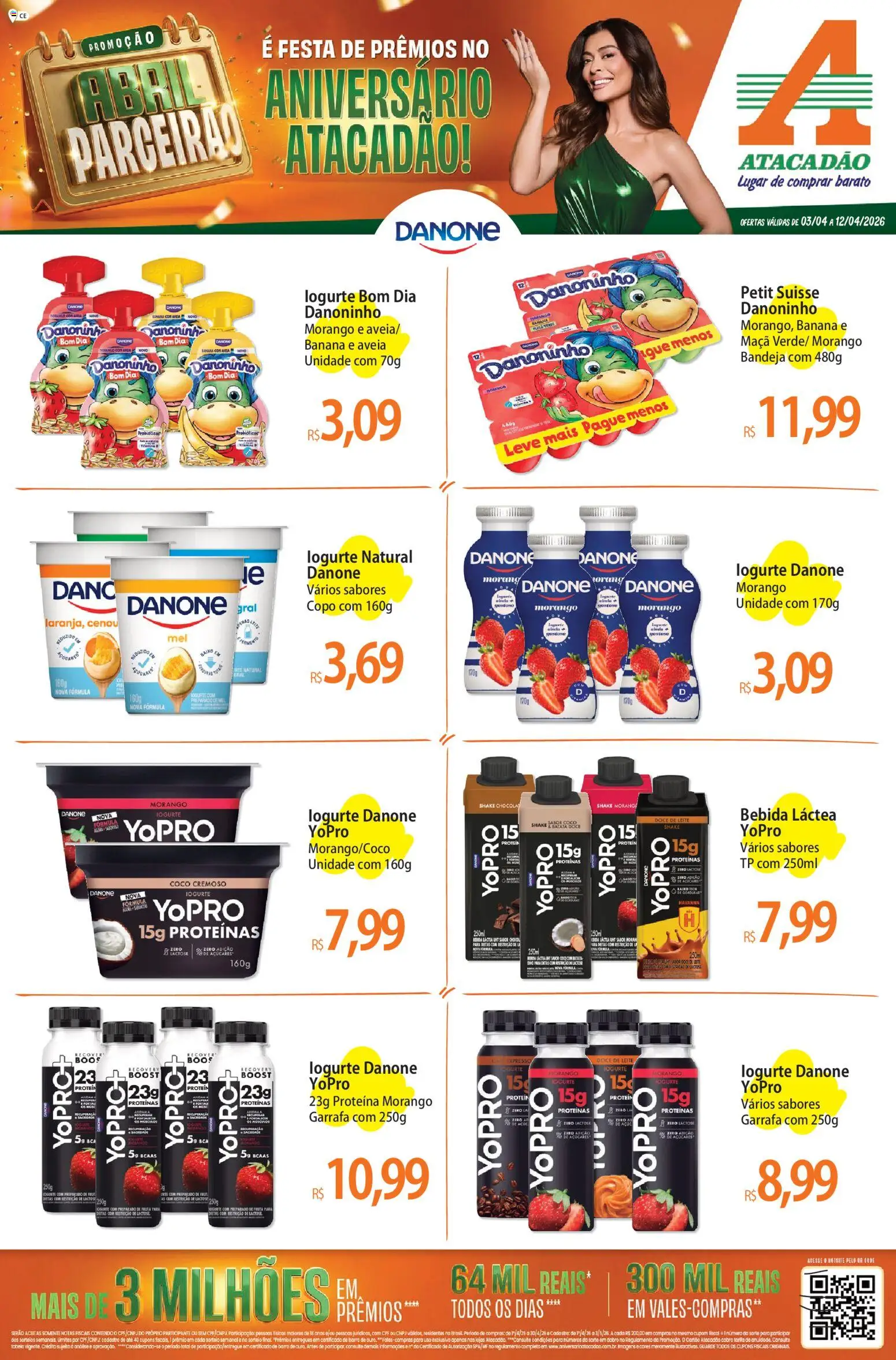 Pré-Visualização do folheto "Atacadão ofertas - CE" da loja Atacadão válido a partir de 03/04/2026