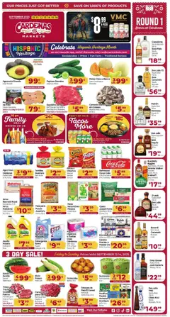 Ad Preview of Cardenas Weekly Ad - CA from 09/10/2025