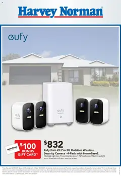 Preview of catalogue Super Deals on Security from shop Harvey Norman valid 14 Sept 2025