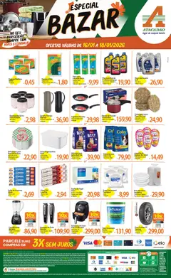 Pré-Visualização do folheto "Ofertas - SP" da loja Atacadão válido a partir de 16/01/2026