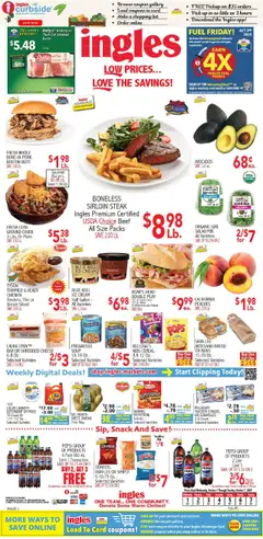 Ad Preview of Ingles Weekly Ad from 10/01/2025