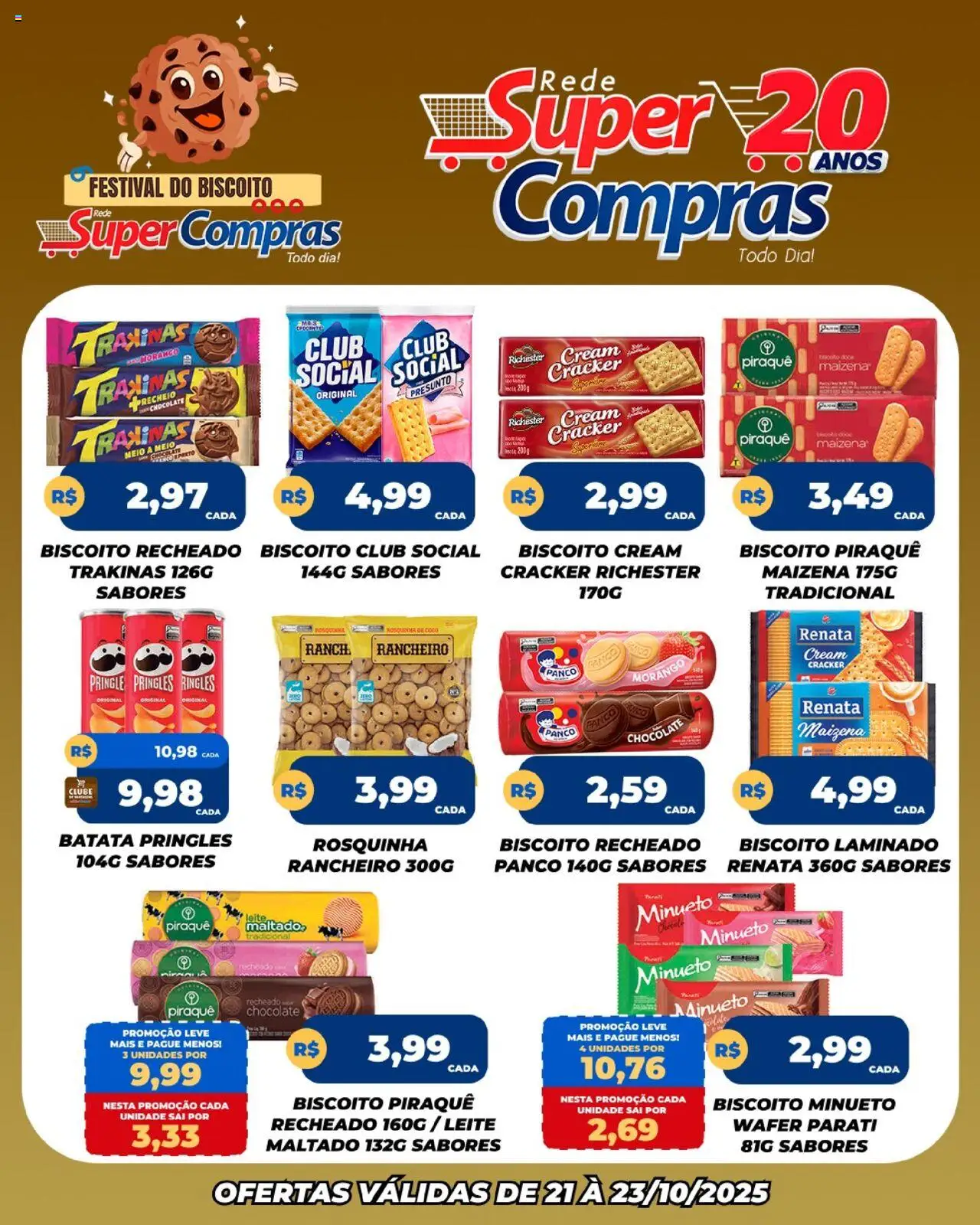 Rede Super Compras folheto "Ofertas da semana" válido a partir de 21/10/2025 - número de página 1