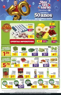 Pré-Visualização do folheto "Ofertas Feira" da loja Carrefour Bairro válido a partir de 21/10/2025