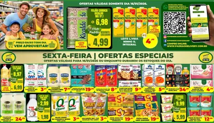 Pré-Visualização do folheto "Ofertas Especiais" da loja Supermercado Padrão válido a partir de 16/01/2026