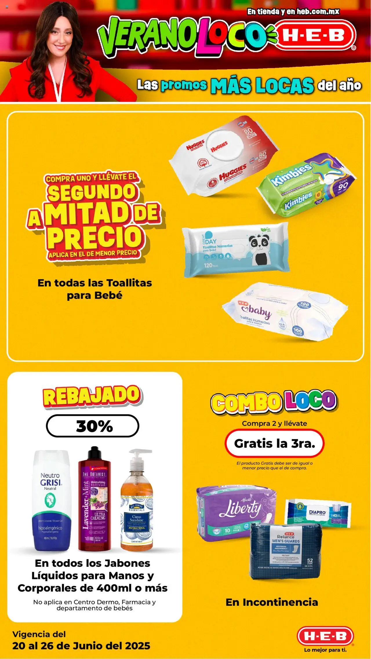 Folleto H-E-B y sus promociones válidas desde el 20/06/2025 - Número de página 5