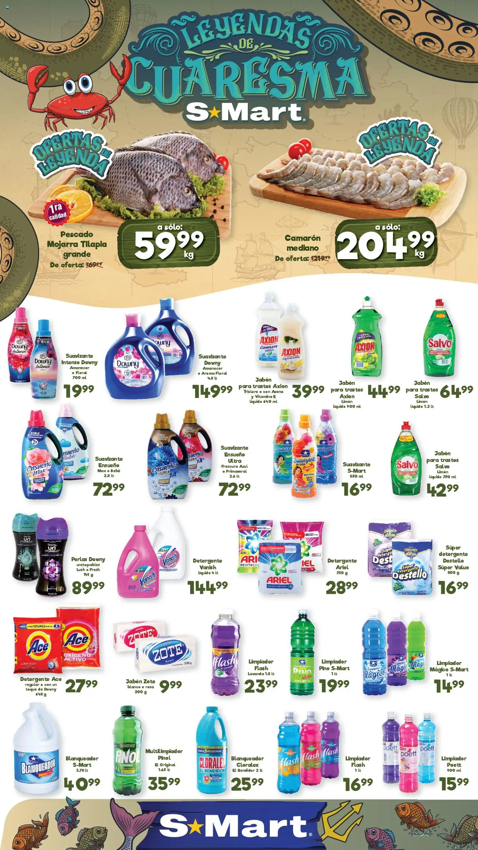 Vista previa las ofertas de la tienda S-Mart - S-Mart folleto Ofertas de feria Monterrey desde el 27/02/2026 