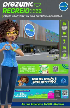 Pré-Visualização do folheto "Prezunic ofertas Recreio" da loja Prezunic válido a partir de 04/03/2026