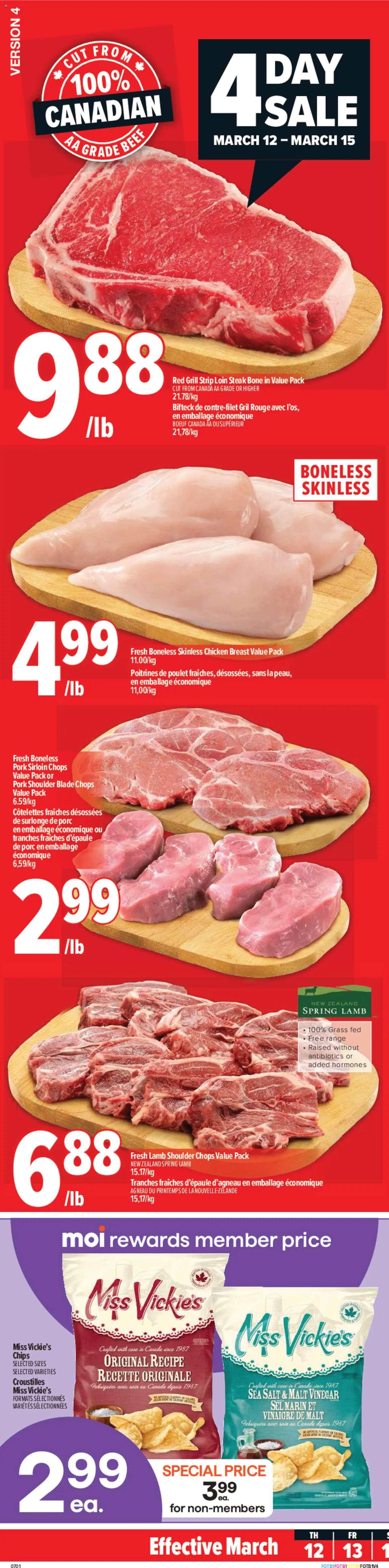 Preview of leaflet Metro weekly flyer - Trois-Pistoles from shop Metro is valid from Mar 12, 2026