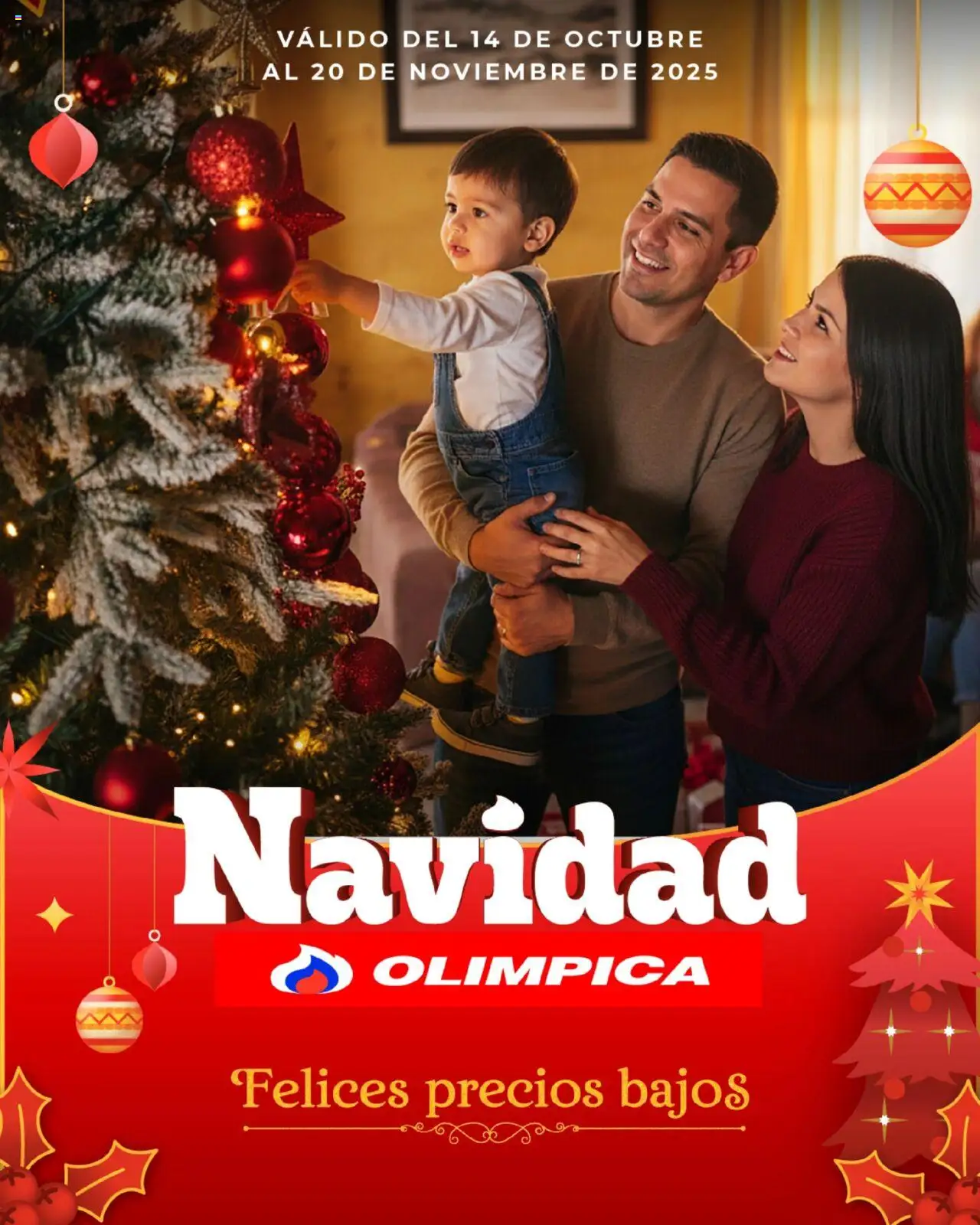  Vista previa del prospecto Especial de navidad del almacen Olímpica válida del 14/10/2025 al 20/11/2025