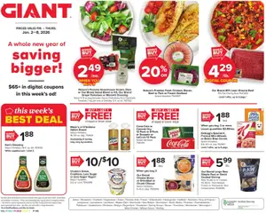 Ad Preview of Giant Weekly Ad from 01/02/2026