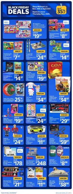 Preview of leaflet Weekly Flyer from shop Walmart is valid from Nov 20, 2025 | Page: 17