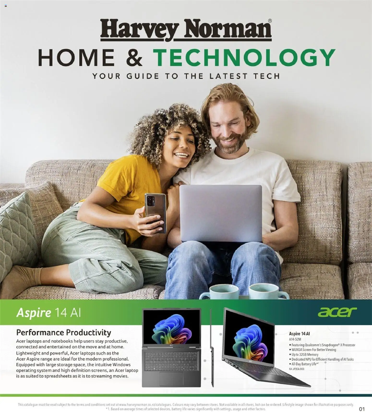 Preview of catalogue Harvey Norman Home & Technology: Your Guide to The Latest Tech from shop Harvey Norman valid 1 Apr 2026