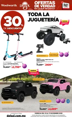 Vista previa las ofertas de la tienda Del Sol y Woolworth - Buen Fin desde el 13/11/2025 | Página: 4