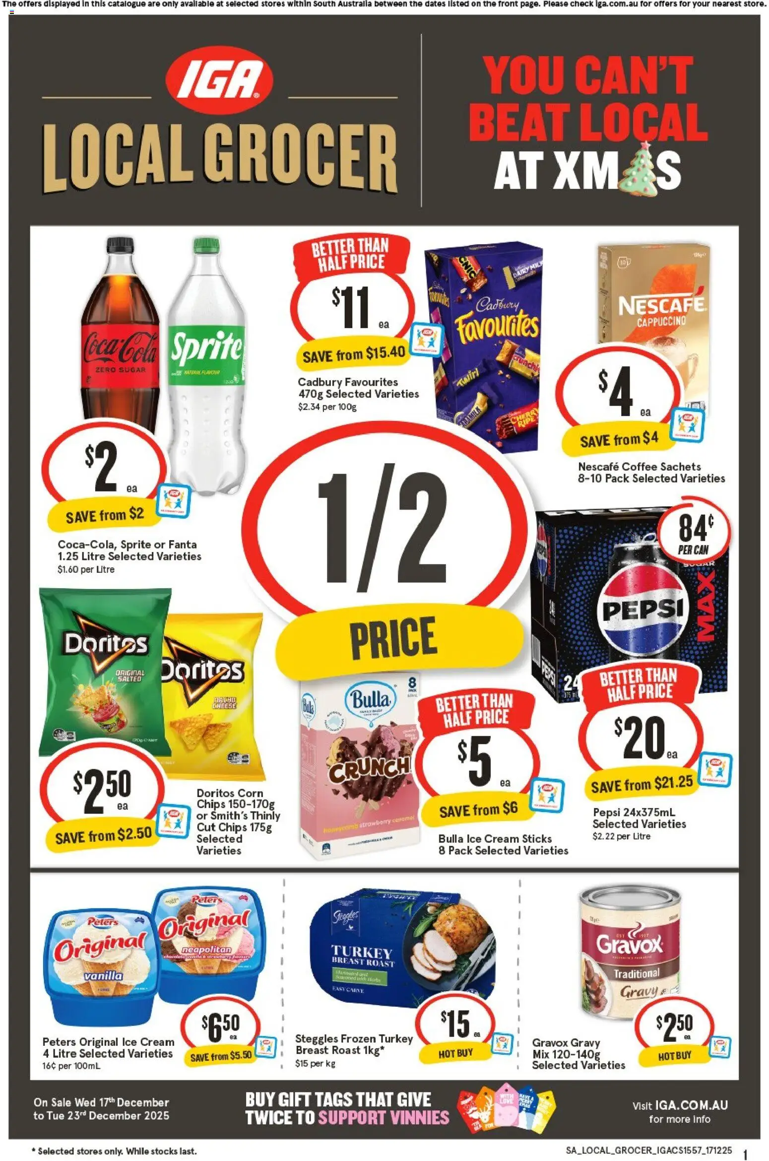 Preview of catalogue Local Grocer SA from shop IGA valid 17/12/2025
