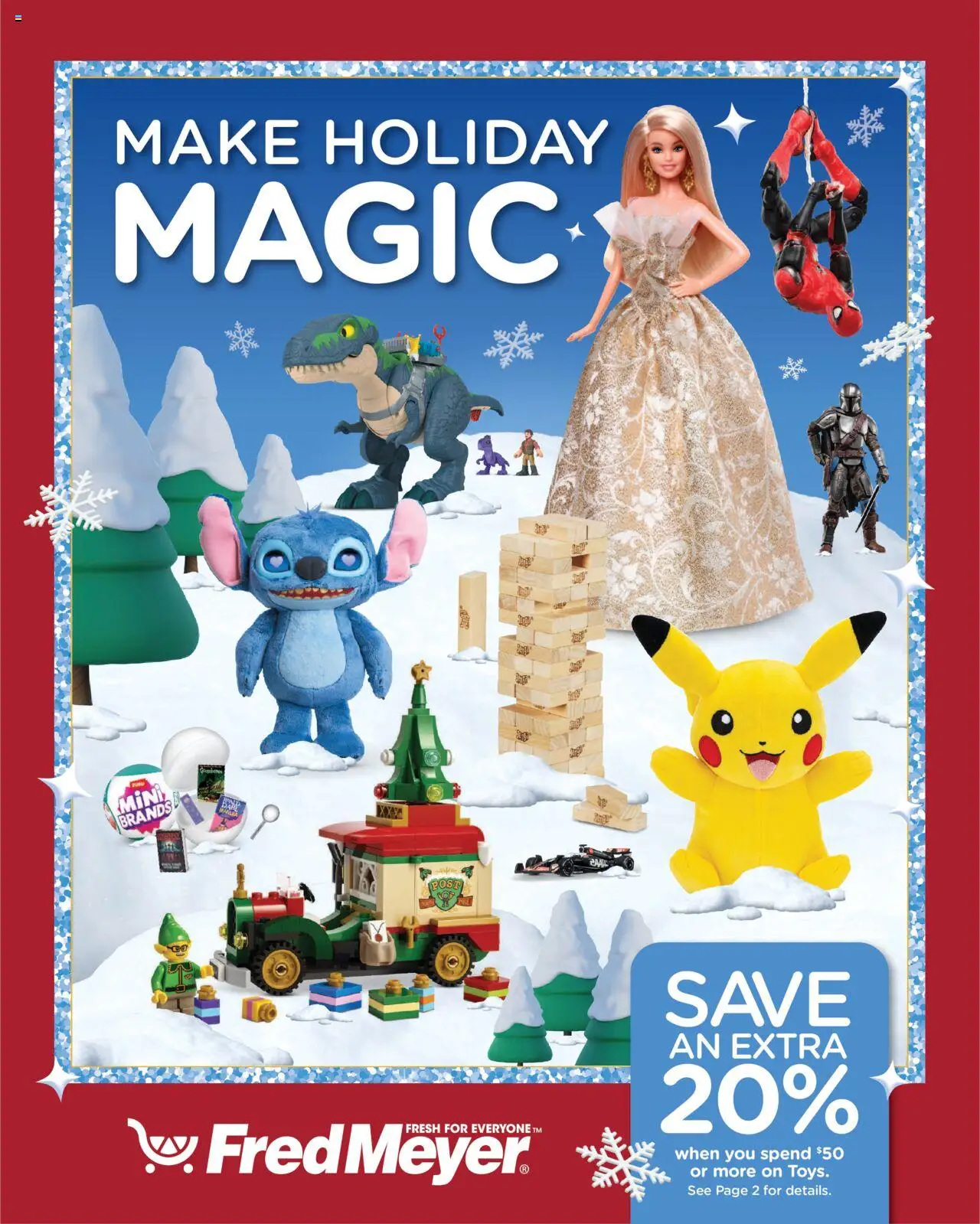 Fred Meyer Toy Book from 10/10/2025 - Flyer - Page number 1