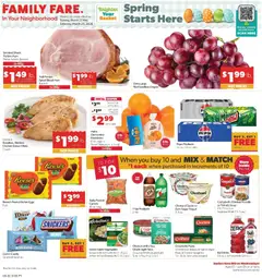 Ad Preview of Family Fare Family Fare Weekly Ad - NE from 03/22/2026