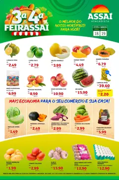Pré-Visualização do folheto "Encarte - PR" da loja Assaí Atacadista válido a partir de 18/11/2025