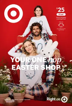 Preview of catalogue Your One Hop Easter Shop from shop Target valid 05/03/2026