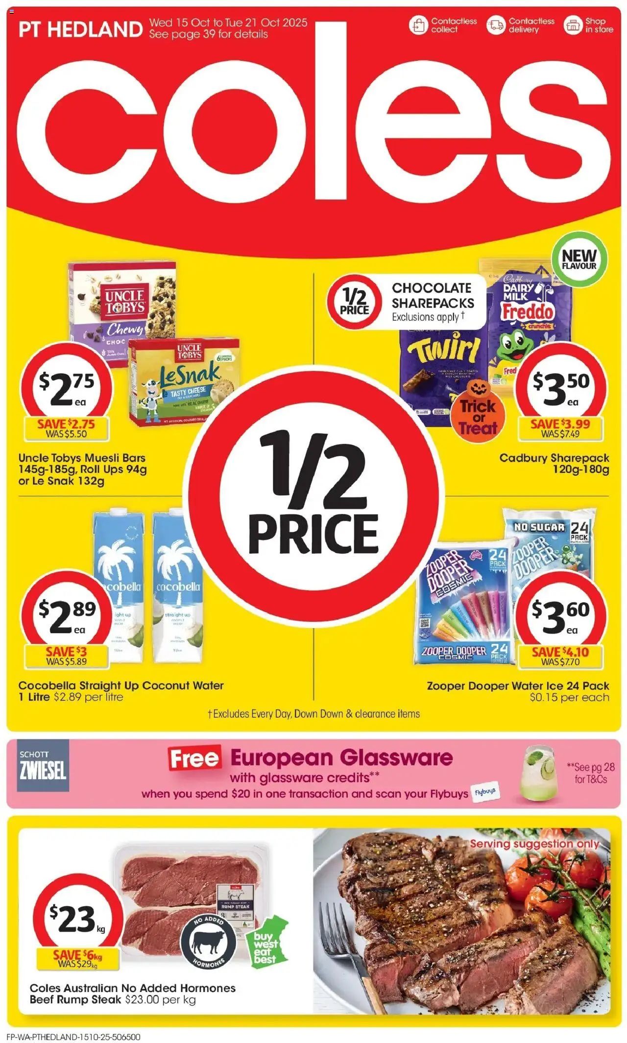 Coles catalogue valid from 15/10/2025 - page 1