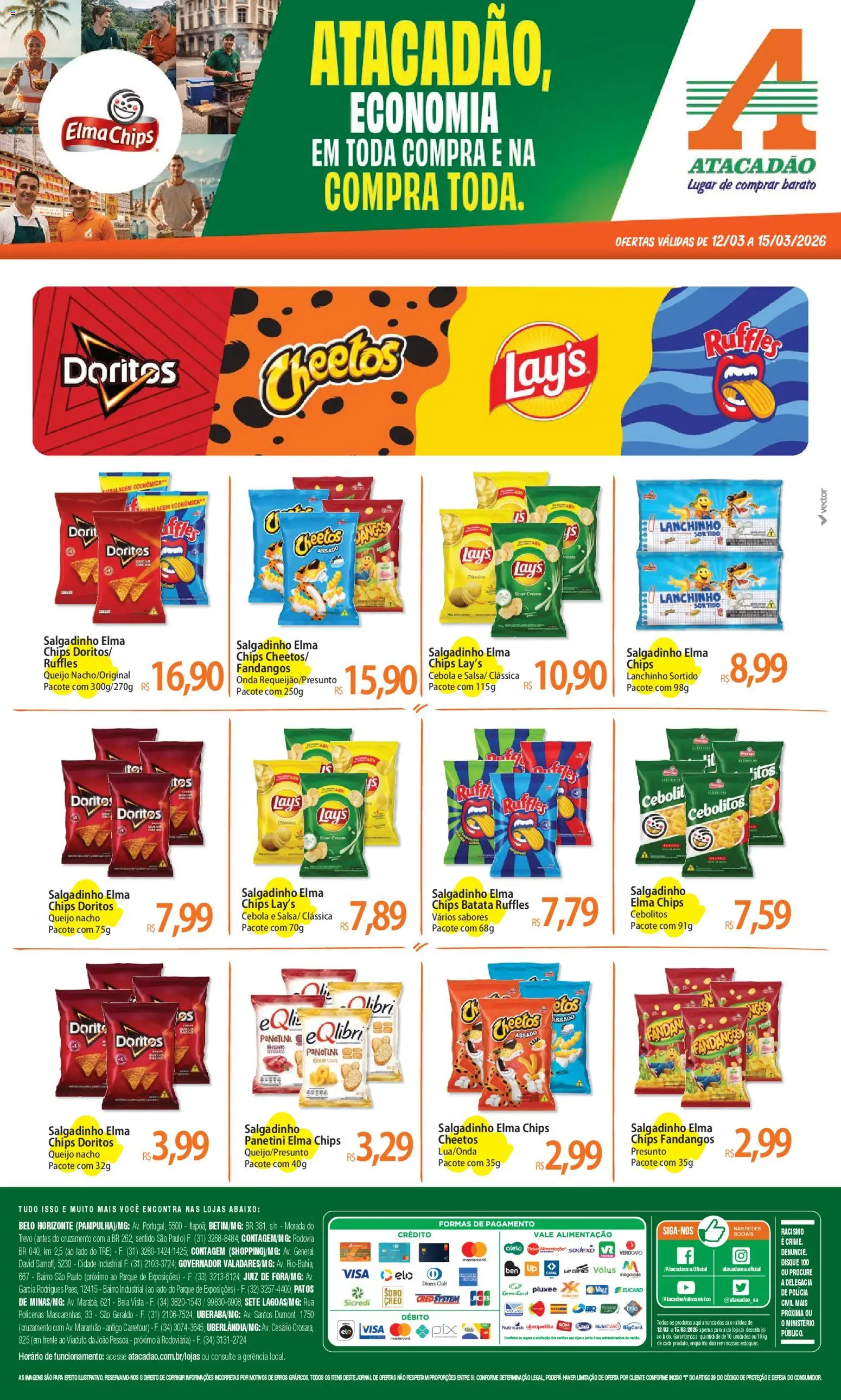 Pré-Visualização do folheto "Atacadão ofertas - MG" da loja Atacadão válido a partir de 12/03/2026