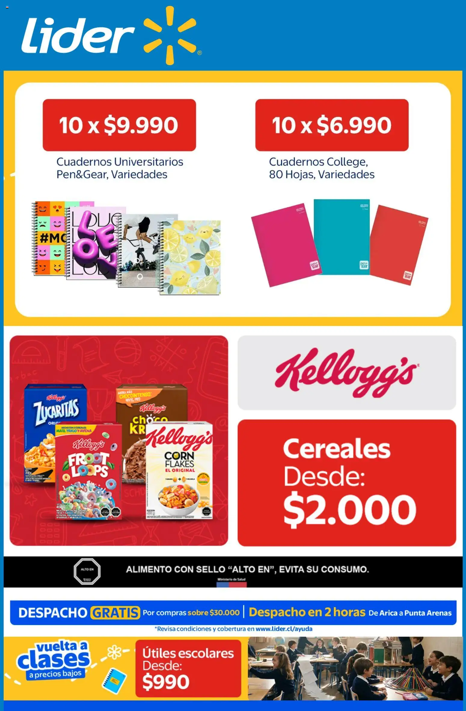 Folleto de la tienda Lider válido desde el 03.03.2026 