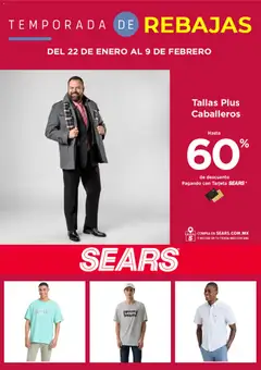 Vista previa las ofertas de la tienda Sears - Catálogo desde el 22/01/2026 