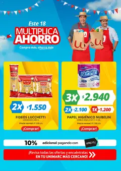 Folleto de la tienda Unimarc válido desde el 19.08.2025 