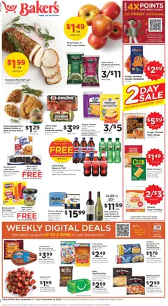 Ad Preview of Baker's Weekly Ad from 09/17/2025