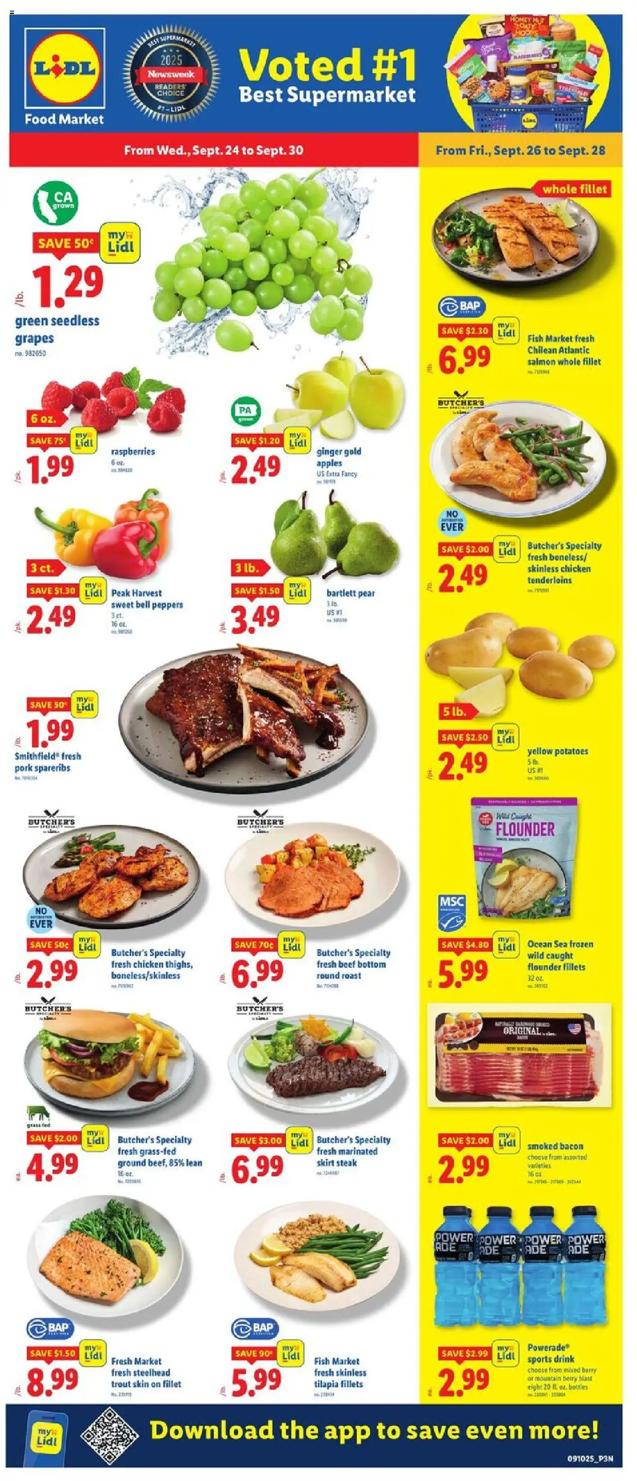 Lidl Weekly Ad - NJ from 09/24/2025 - Circular, Weekly flyer - Page number 1
