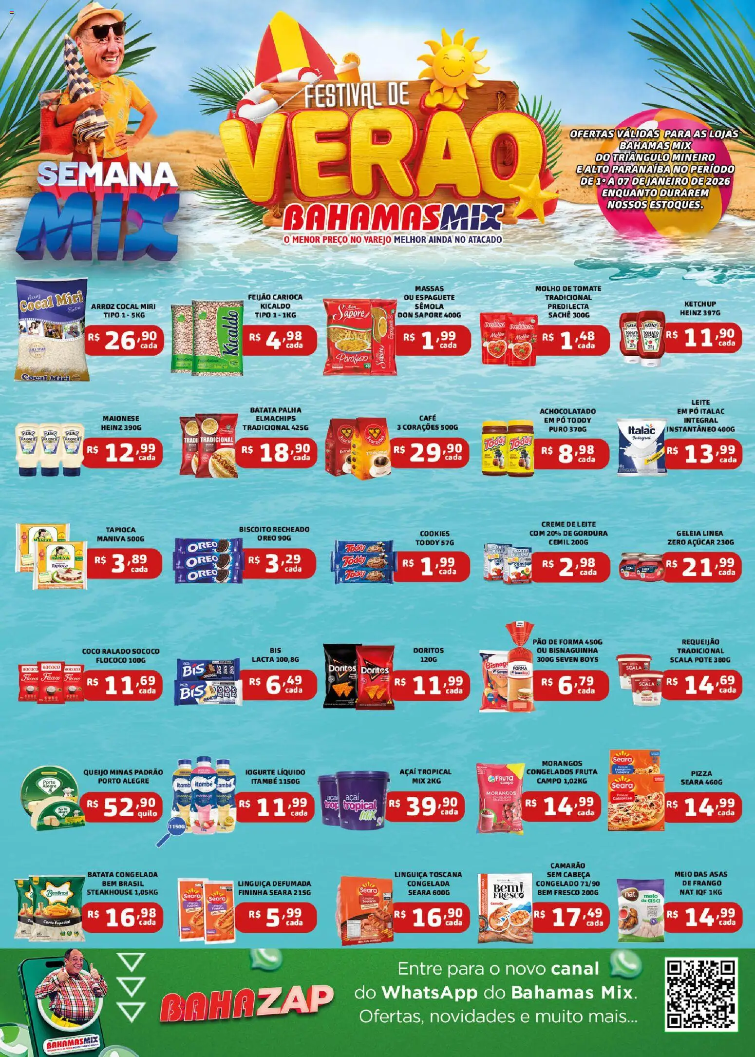 Pré-Visualização do folheto "Ofertas da semana" da loja Bahamas Mix válido a partir de 01/01/2026