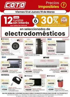 Vista previa del folleto de la tienda Coto válido desde el 13/03/2026 