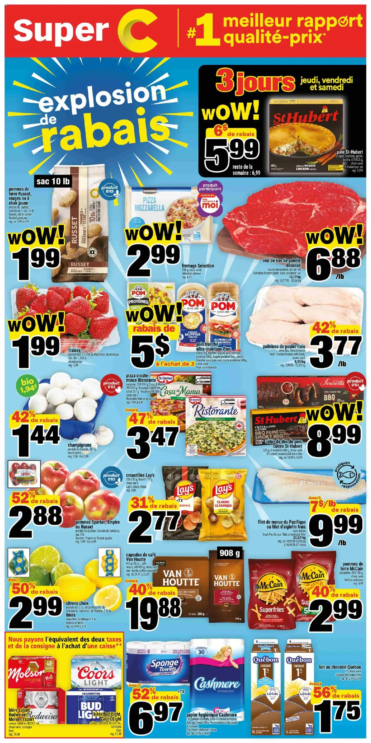 Preview of leaflet Terrebonne from shop Super C is valid from Feb 26, 2026