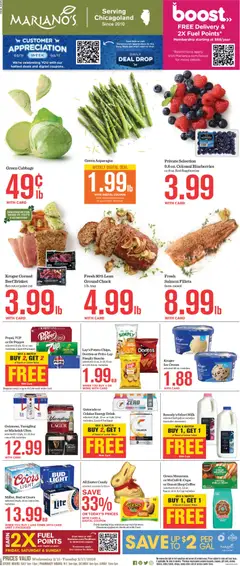 Ad Preview of Mariano's Mariano's Weekly Ad from 03/11/2026