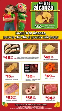 Vista previa las ofertas de la tienda Bodega Aurrerá - Folleto Ofertas desde el 13/02/2026 