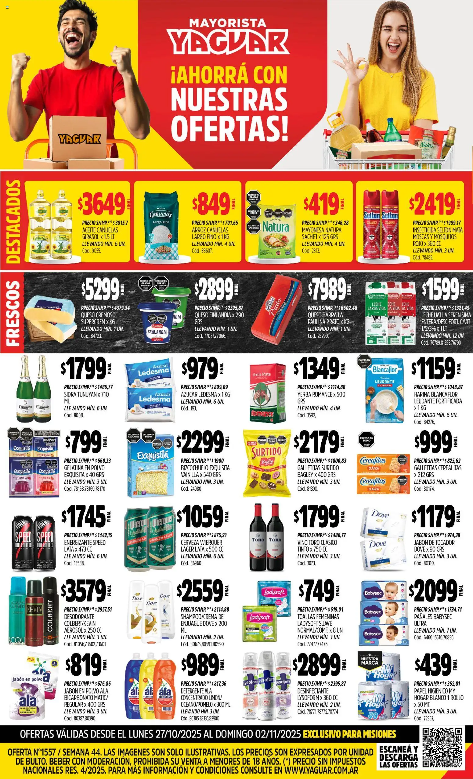 Yaguar Misiones del 27/10/2025 Online